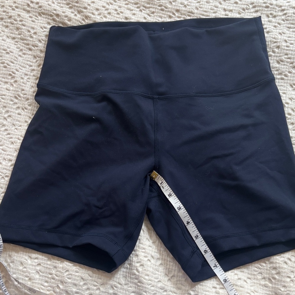 Lululemon Athletica Navy Blue Bike Shorts